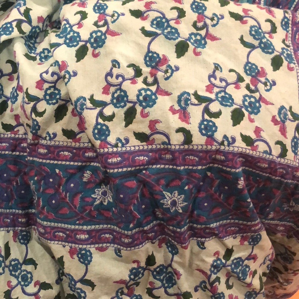 Twin sized paisley tapestry